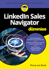 LinkedIn Sales Navigator voor Dummies - Perry van Beek (ISBN 9789045357195)
