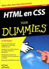 HTML en CSS voor Dummies - Ed Tittel, Jeff Noble (ISBN 9789043022835)