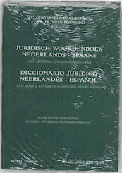 Juridisch woordenboek Diccionario juridico - (ISBN 9789062152711)