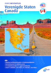 Wegenatlas Verenigde Staten/ Canada - (ISBN 9789018043834)