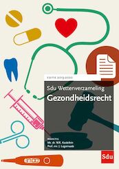 Sdu Wettenverzameling Gezondheidsrecht. Editie 2019-2020 - (ISBN 9789012404693)