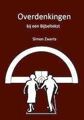 Overdenkingen - Simon Zwarts (ISBN 9789463987448)