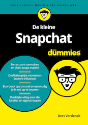 De kleine Snapchat voor Dummies - Bert Verdonck (ISBN 9789045357133)