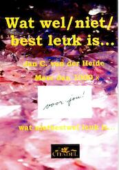 Wat wel/ niet/ best leuk is... - J.C. van der Heide (ISBN 9789065860729)