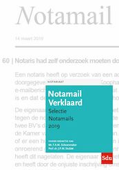 Notamail Verklaard, Selectie Notamails 2019 - (ISBN 9789012405034)