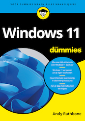 Windows 11 voor Dummies - Andy Rathbone (ISBN 9789045357836)