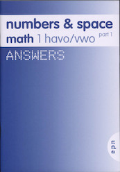 Numbers & Space 1 Havo/vwo part 1 Answers - L.A. Reichard (ISBN 9789011107533)