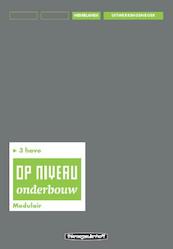 Op niveau 3 havo Uitwerkingenboek/Modulair - Kraaijeveld (ISBN 9789006109733)