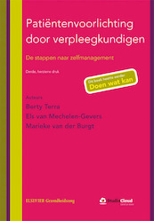 Patientenvoorlichting door verpleegkundigen - Berty Terra, B. Terra, Els van Mechelen-Gevers, Marieke van den Burgt (ISBN 9789035234291)