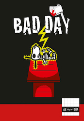 Bad day notebook A5 - (ISBN 9789461889249)