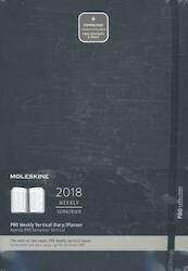 Moleskine 12 Monate Wochen Notizkalender 2018, A4 Hard Cover, Schwarz - (ISBN 8055002854313)