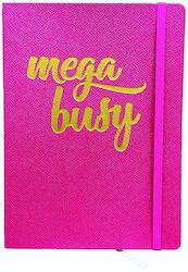 A5 flexi journal mega busy - pink - (ISBN 5051237069136)