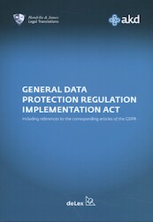 Uitvoeringswet Algemene Verordening Gegevensbescherming / General Data Protection Regulation Implementation Act - Eliëtte Vaal (ISBN 9789086920655)