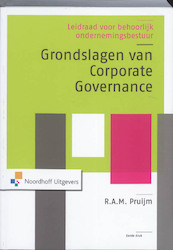 Grondslagen van corporate governance - R.A.M. Pruijm (ISBN 9789001784423)