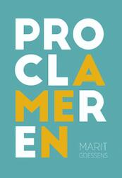Proclameren - Marit Goessens (ISBN 9789079859313)