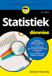 Statistiek voor Dummies, 3e editie - Deborah J. Rumsey (ISBN 9789045358048)