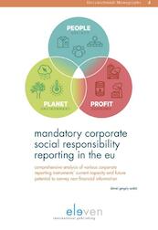 Mandatory corporate social responsibility reporting in the eu - Dániel Gergely Szabó (ISBN 9789462366909)
