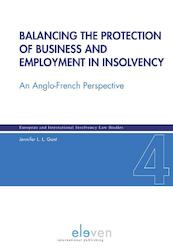 Balancing the protection of business and employment in insolvency - Jennifer L.L. Gant (ISBN 9789462367555)