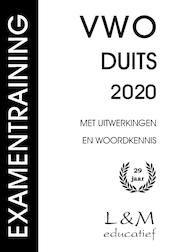 Examentraining Vwo Duits 2020 - M.T. Janssens, M.J. Rozemond (ISBN 9789054894162)