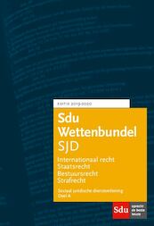 Sdu Wettenbundel Sociaal Juridische Dienstverlening 2019-2020 (set 2 ex) - (ISBN 9789012404914)