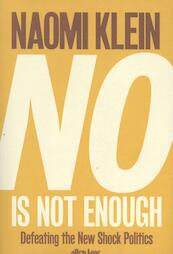 No Is Not Enough - Naomi Klein (ISBN 9780241320884)