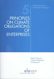 Principles on climate obligations of enterprises - Expert Group on Climate Obligations of Enterprises (ISBN 9789462368088)