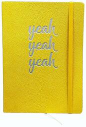 A5 flexi journal yeah yeah yeah - yellow - (ISBN 5051237069174)