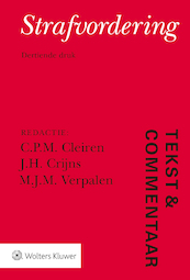 Tekst & Commentaar Strafvordering - C.P.M. Cleiren (ISBN 9789013152661)