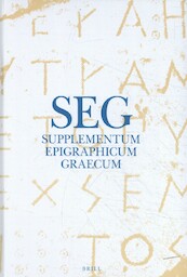 Supplementum Epigraphicum Graecum, Volume LXIV (2014) - (ISBN 9789004373693)