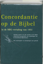 Concordantie op de Bijbel in de nieuwe vertaling van het Nederlands Bijbelgenootschap - (ISBN 9789024229000)