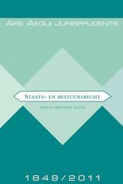 Staats- en bestuursrecht Jurisprudentie 1849-2011 - A.J. Bok, P.P.T. Bovend'Eert, J.W.A. Fleuren, A.G.A. Nijmeijer, R.J.N. Schlössels, L.J.M. Timmermans, M.L.W.M. Viering (ISBN 9789069168869)