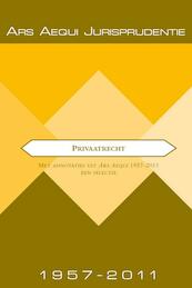 Jurisprudentie privaatrecht 1959-2011 - (ISBN 9789069169569)