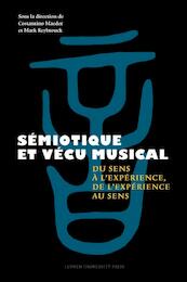Sémiotique et vécu musical - (ISBN 9789462700802)