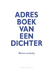 Adresboek van een dichter - (ISBN 9789056554279)