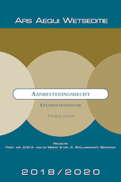Aanbestedingsrecht 2018-2020 – Studenteneditie - (ISBN 9789492766168)