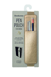 Bookaroo Pen Pouch Gold - (ISBN 5035393407063)