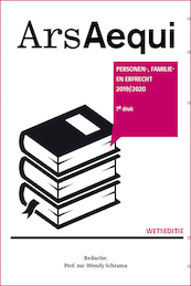 Personen-, familie- & erfrecht 2019/2020 - (ISBN 9789492766762)