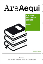 Burgerlijk procesrecht 2020/2021 - (ISBN 9789493199040)