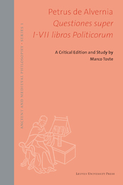 Questiones super I-VII libros Politicorum - (ISBN 9789461664402)