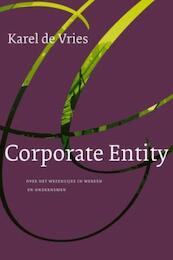 Corporate entity - Karel de Vries (ISBN 9789025961329)