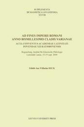 Ad fines imperii romani anno bismillesimo cladis varianae - (ISBN 9789058678775)