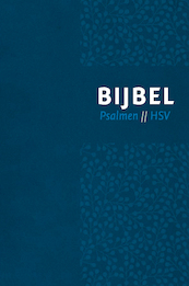 Bijbel (HSV) met Psalmen - vivella blauw zilversnee - (ISBN 9789065394637)