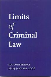 Limits of Criminal Law - (ISBN 9789058503718)