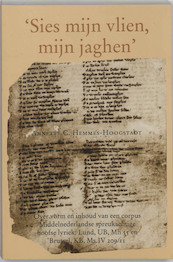 'Sies mijn vlien, mijn jaghen' - A.C. Hemmes-Hoogstadt (ISBN 9789065508461)