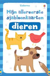 Mijn allereerste sjabloonkaarten: Dieren - (ISBN 9781409545019)