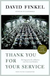 Thank you for your service - David Finkel (ISBN 9789045213736)