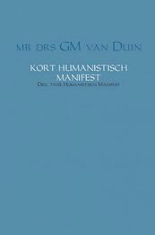 Kort humanistisch manifest - G.M. van Duin (ISBN 9789463425476)