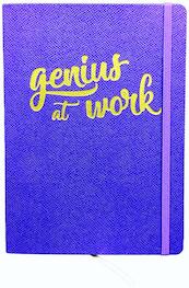 A5 flexi journal genius at work - purple - (ISBN 5051237069112)