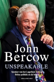 Unspeakable - John Bercow (ISBN 9789048855919)