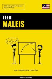 Leer Maleis - Snel / Gemakkelijk / Efficiënt - Pinhok Languages (ISBN 9789403632674)